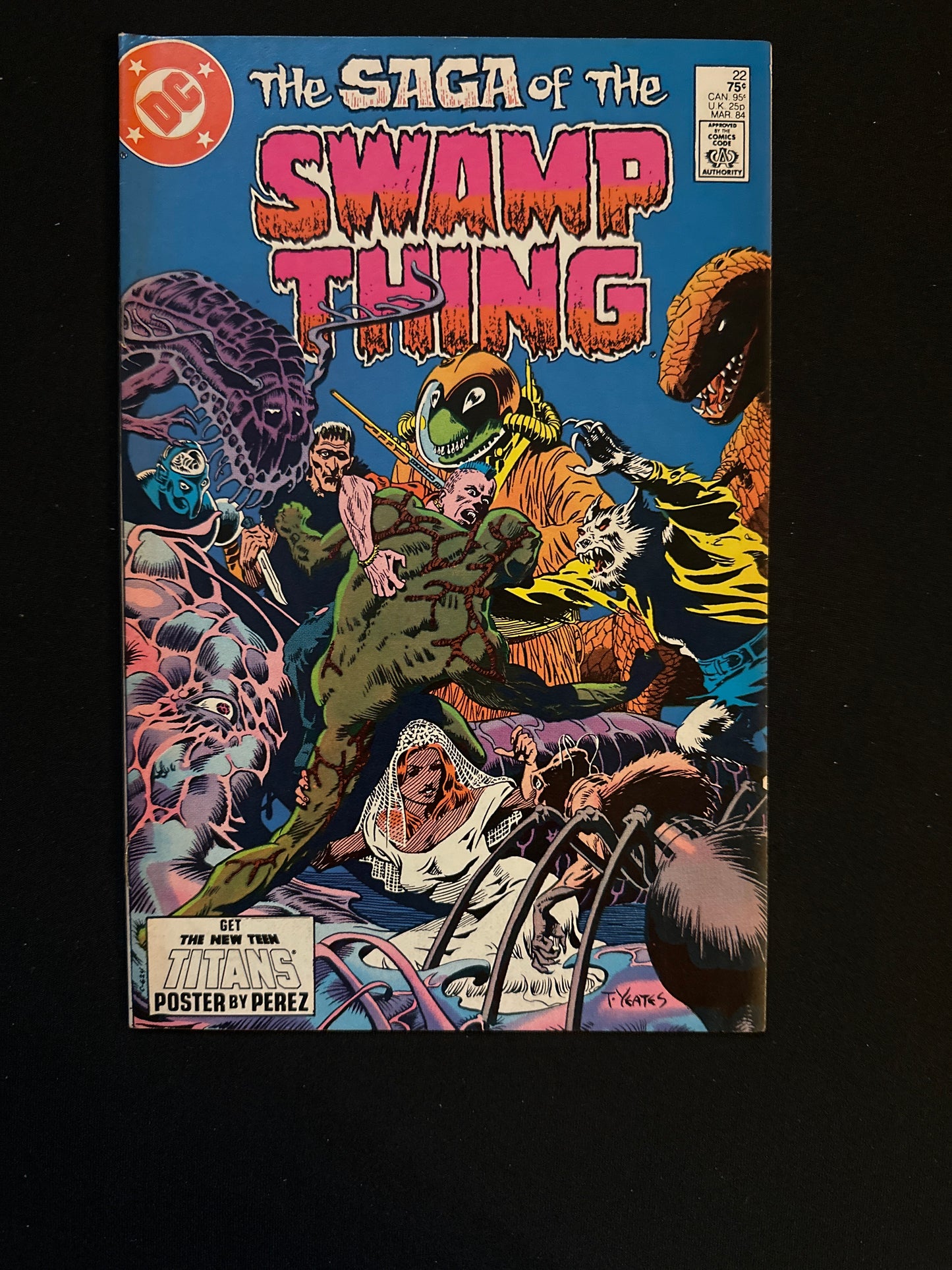Saga of The Swamp Thing #22 1984