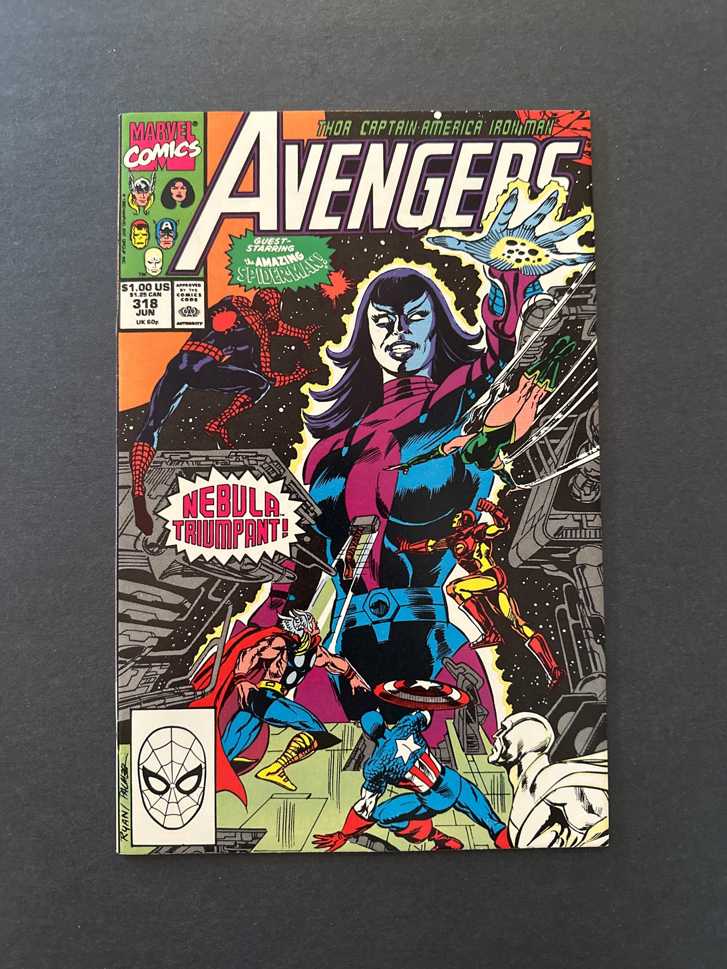 Avengers #318 1990