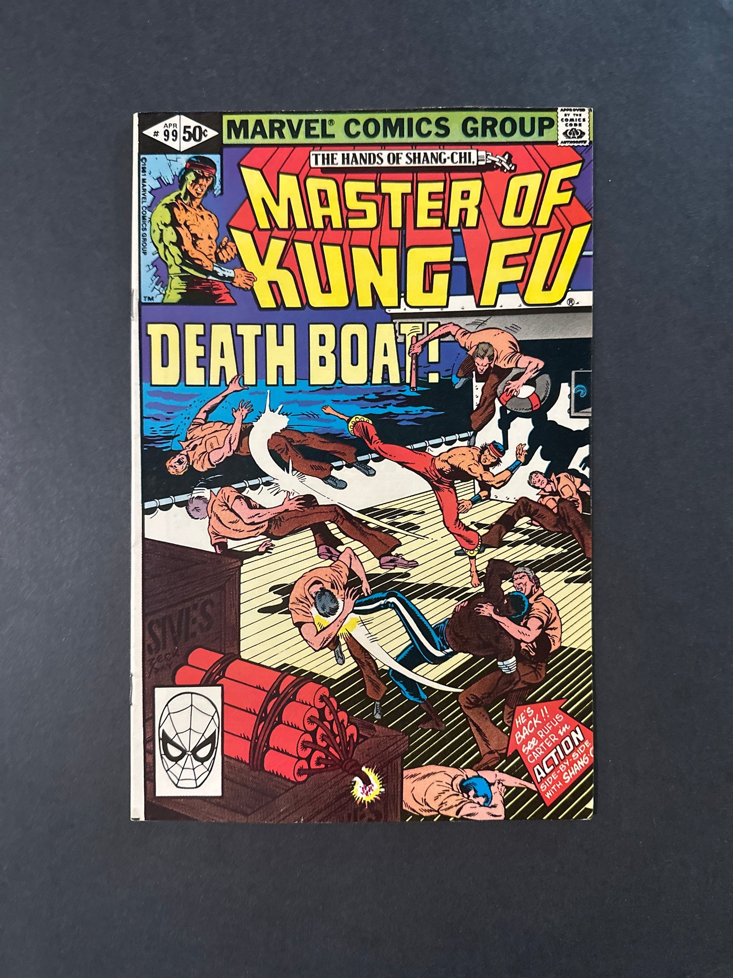Master Of Kung Fu #99 1981