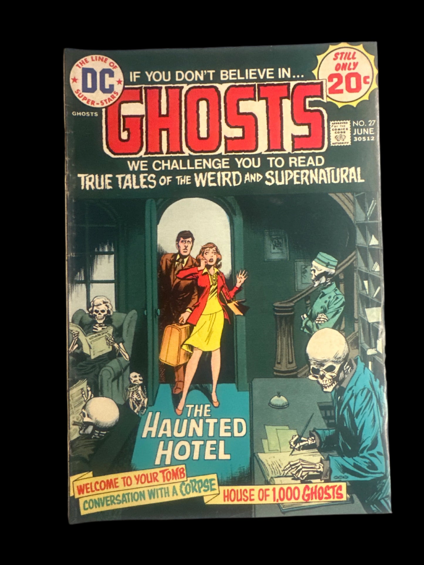 Ghosts #27 1974 (FN+) Nick Cardy Cover!