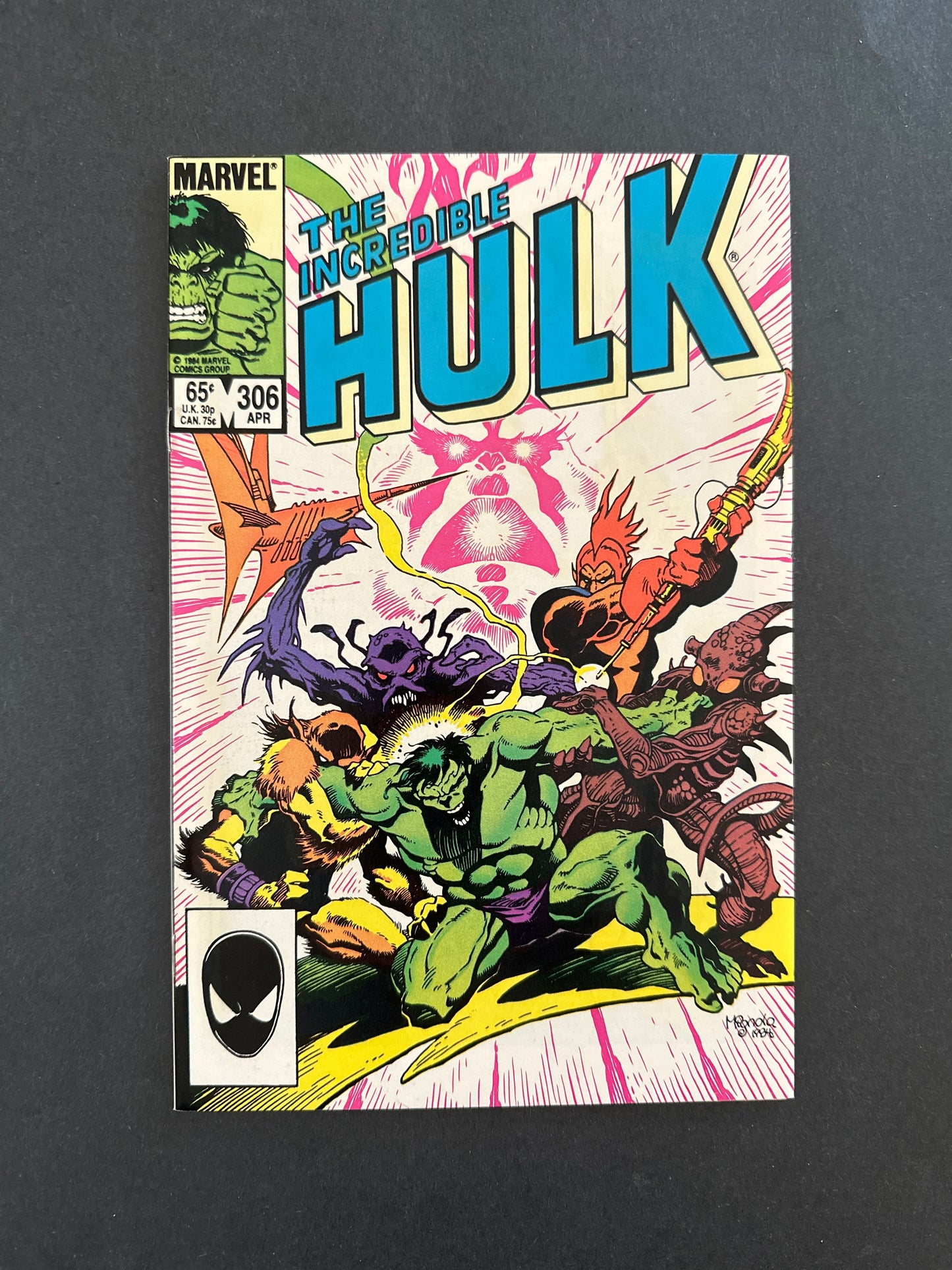 Incredible Hulk #306 1985