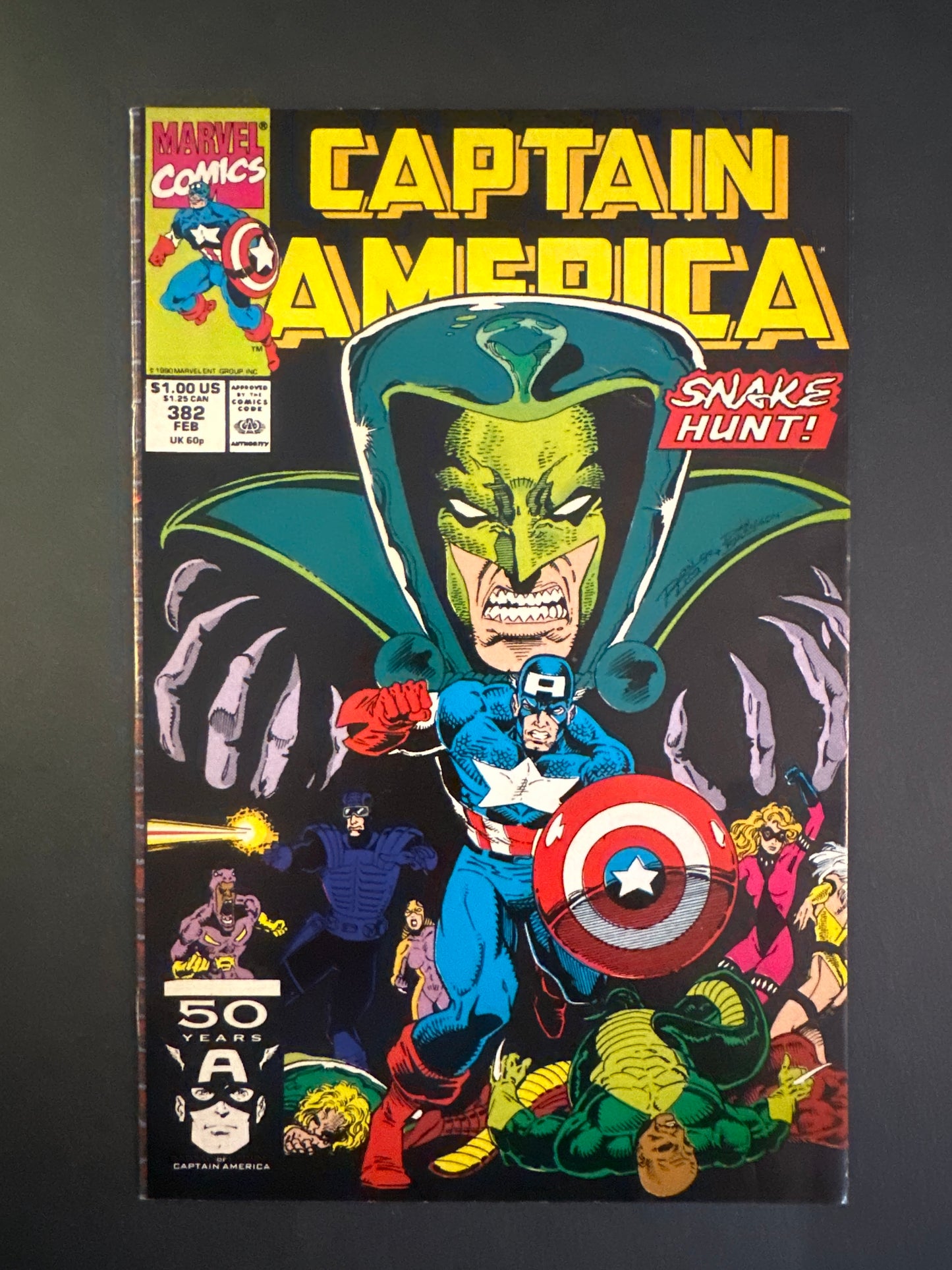 Captain America #382 1991