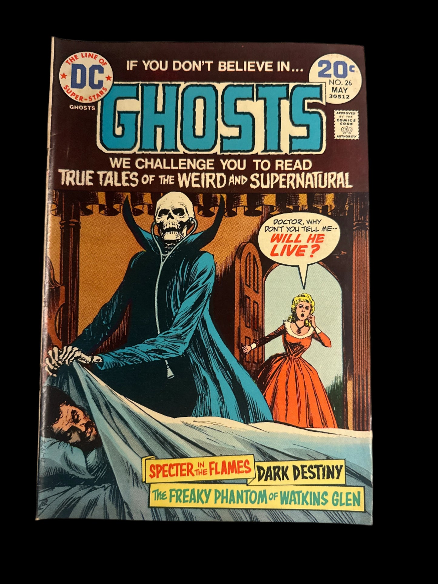 Ghosts #26 1974 (FN+) Nick Cardy Cover!