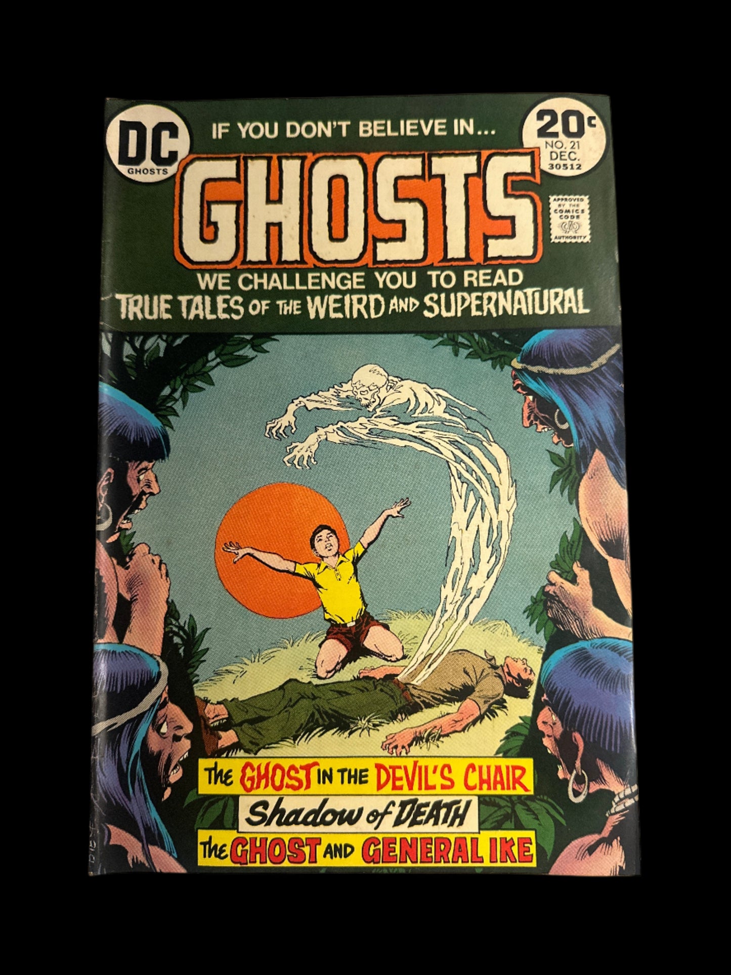 Ghosts #21 1973 (FN) Nick Cardy Cover