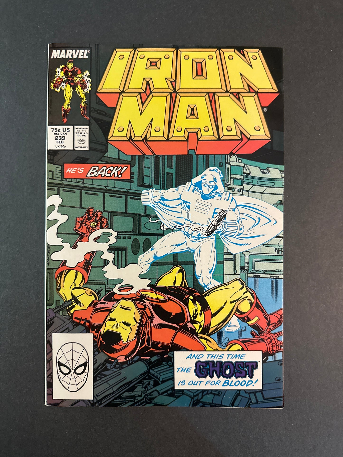 IRON MAN #239 1989