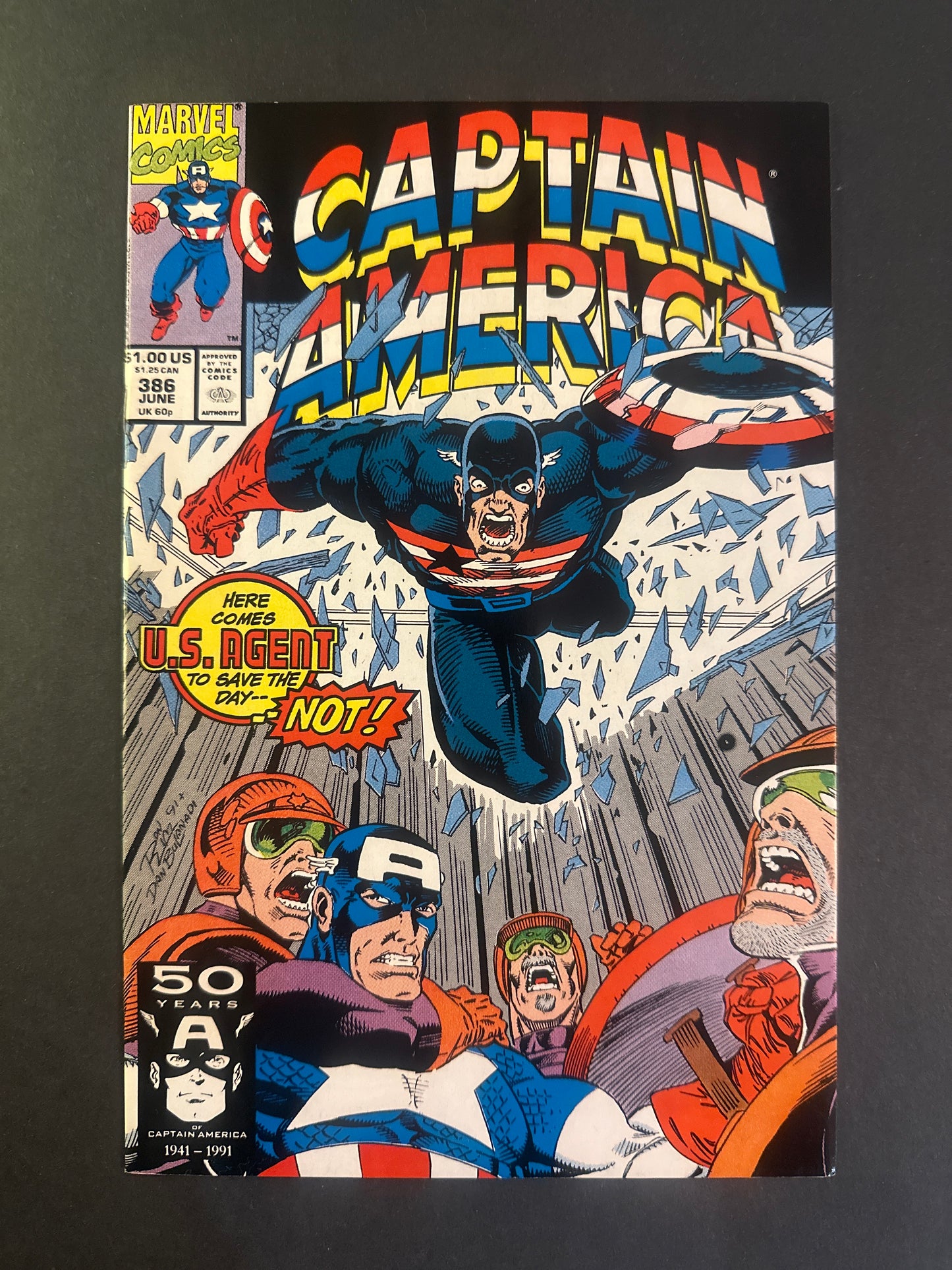 Captain America #386 1991