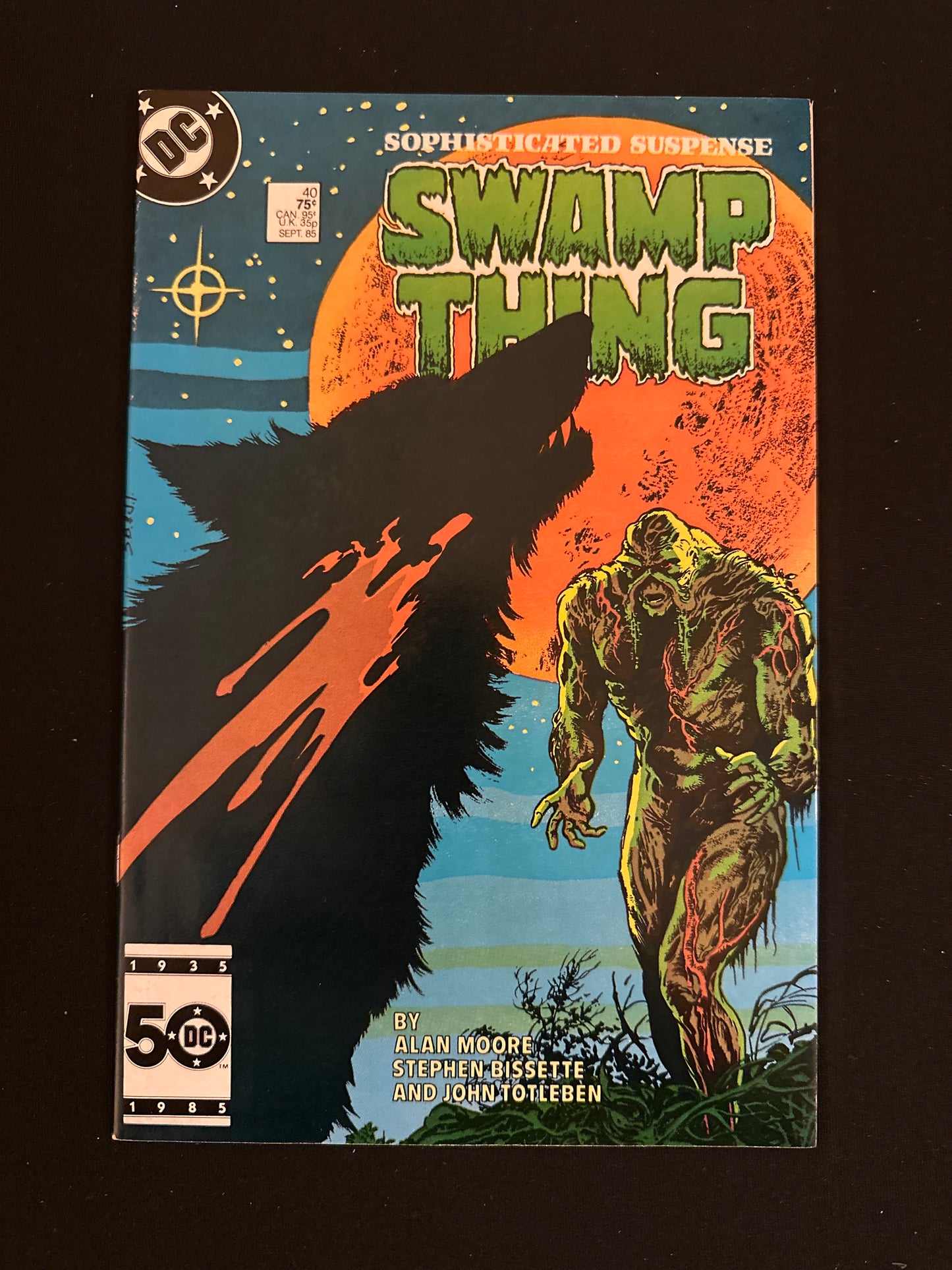 Saga of The Swamp Thing #40 1985