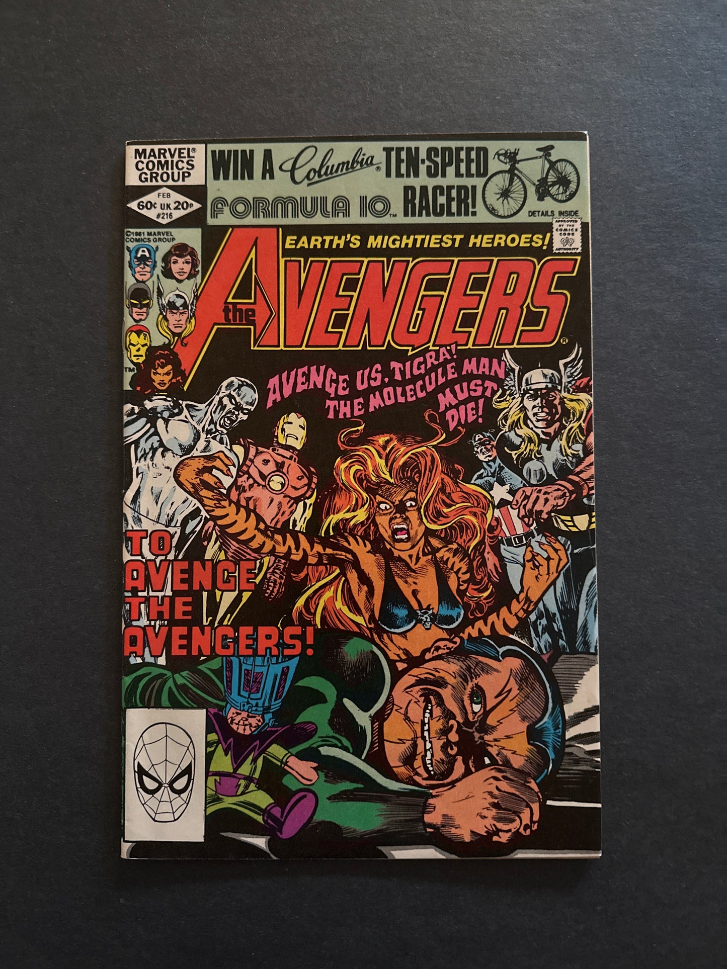 Avengers #216 1982