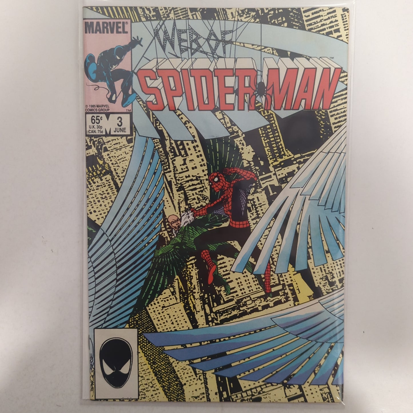 Web of Spider-Man #3 1985