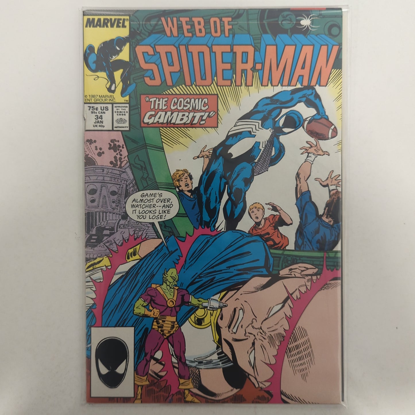 Web of Spider-Man #34 1988