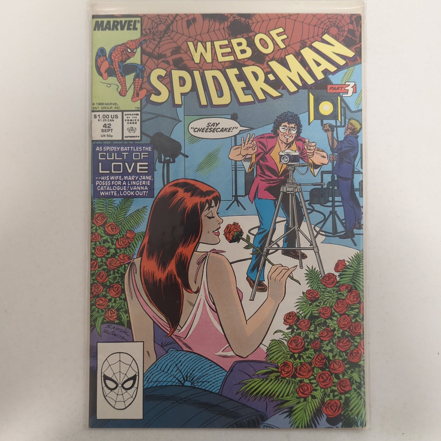 Web of Spider-Man #42 1988