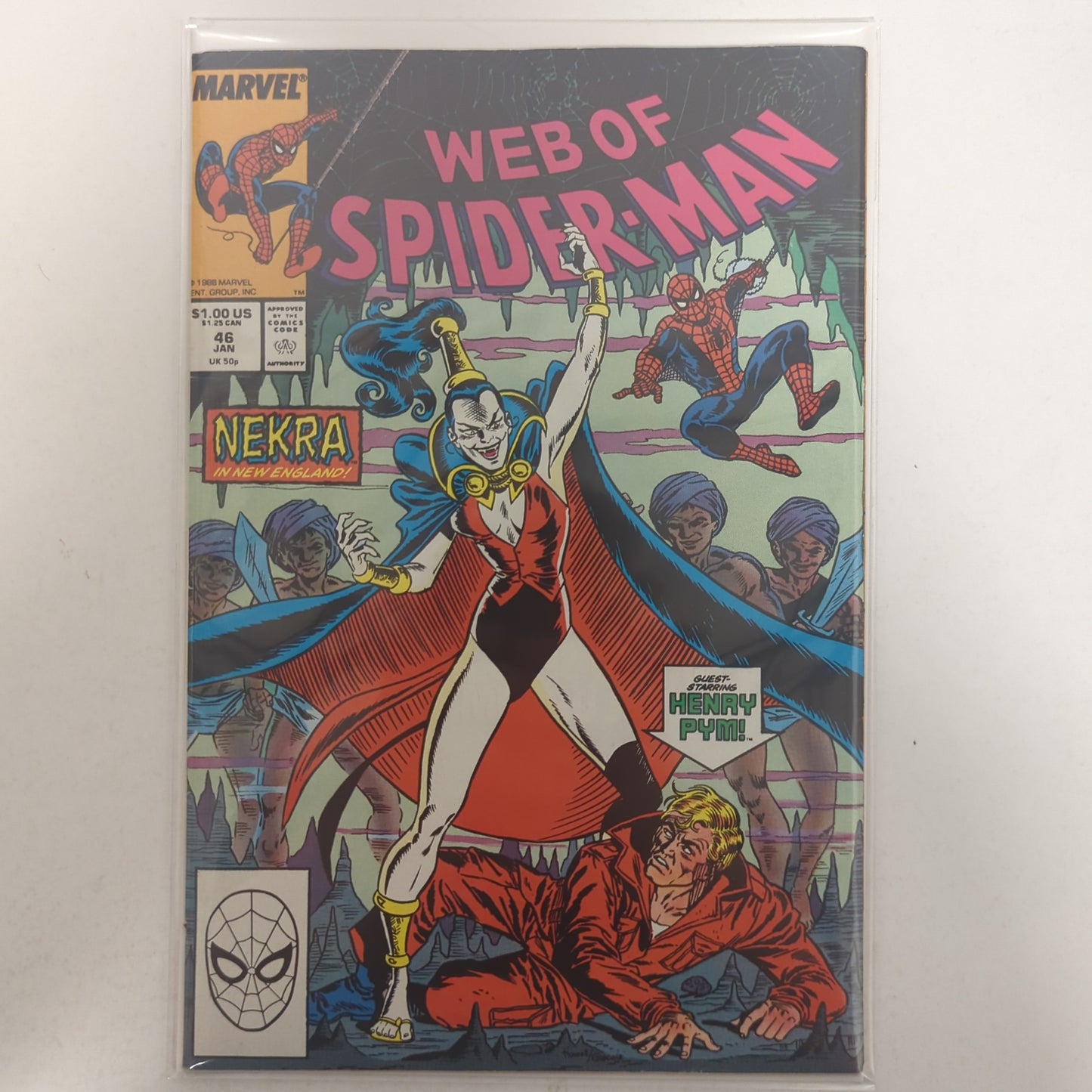 Web of Spider-Man #46 1989