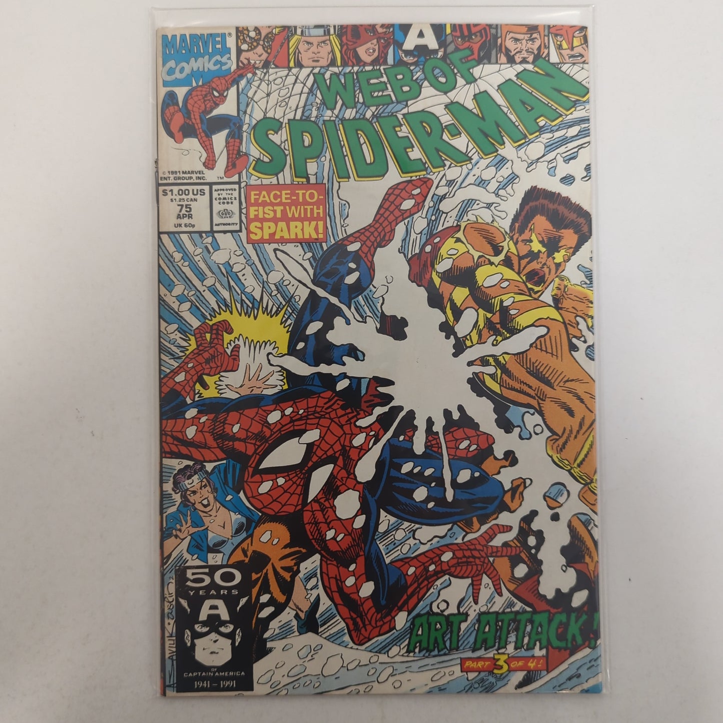 Web of Spider-Man #75 1991