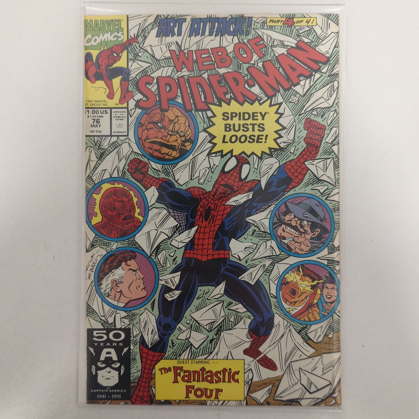 Web of Spider-Man #76 1991