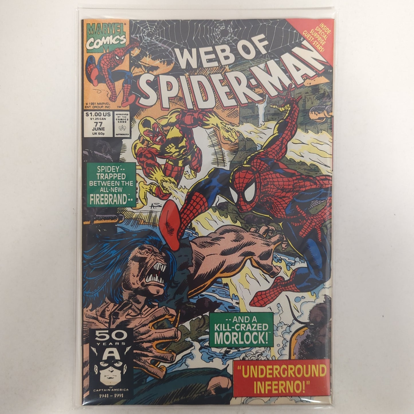 Web of Spider-Man #77 1991