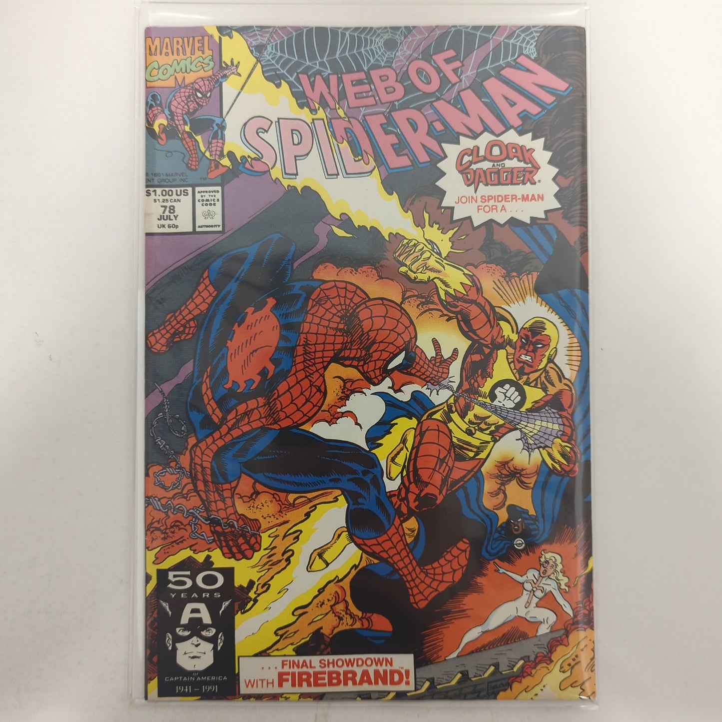 Web of Spider-Man #78 1991