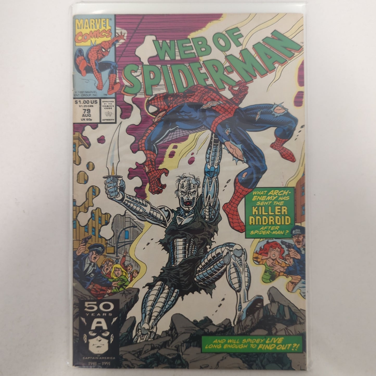 Web of Spider-Man #79 1991