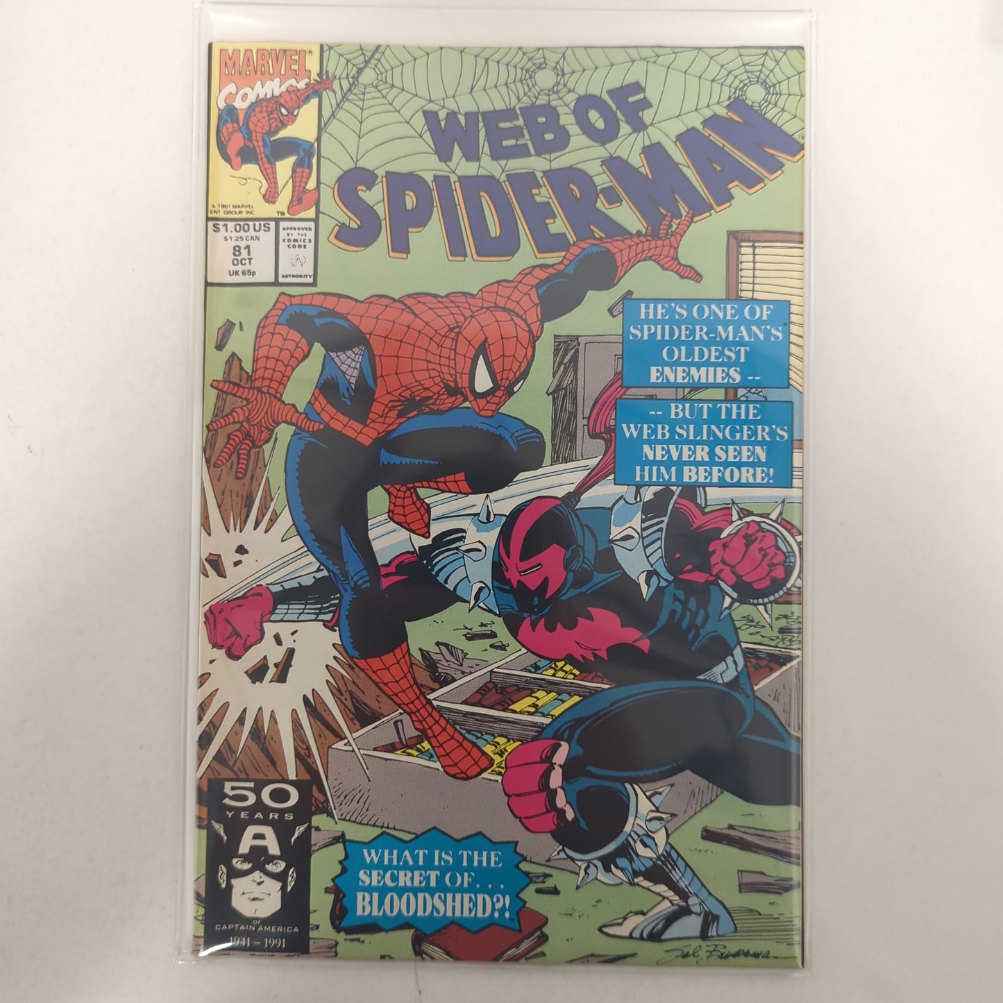 Web of Spider-Man #81 1991