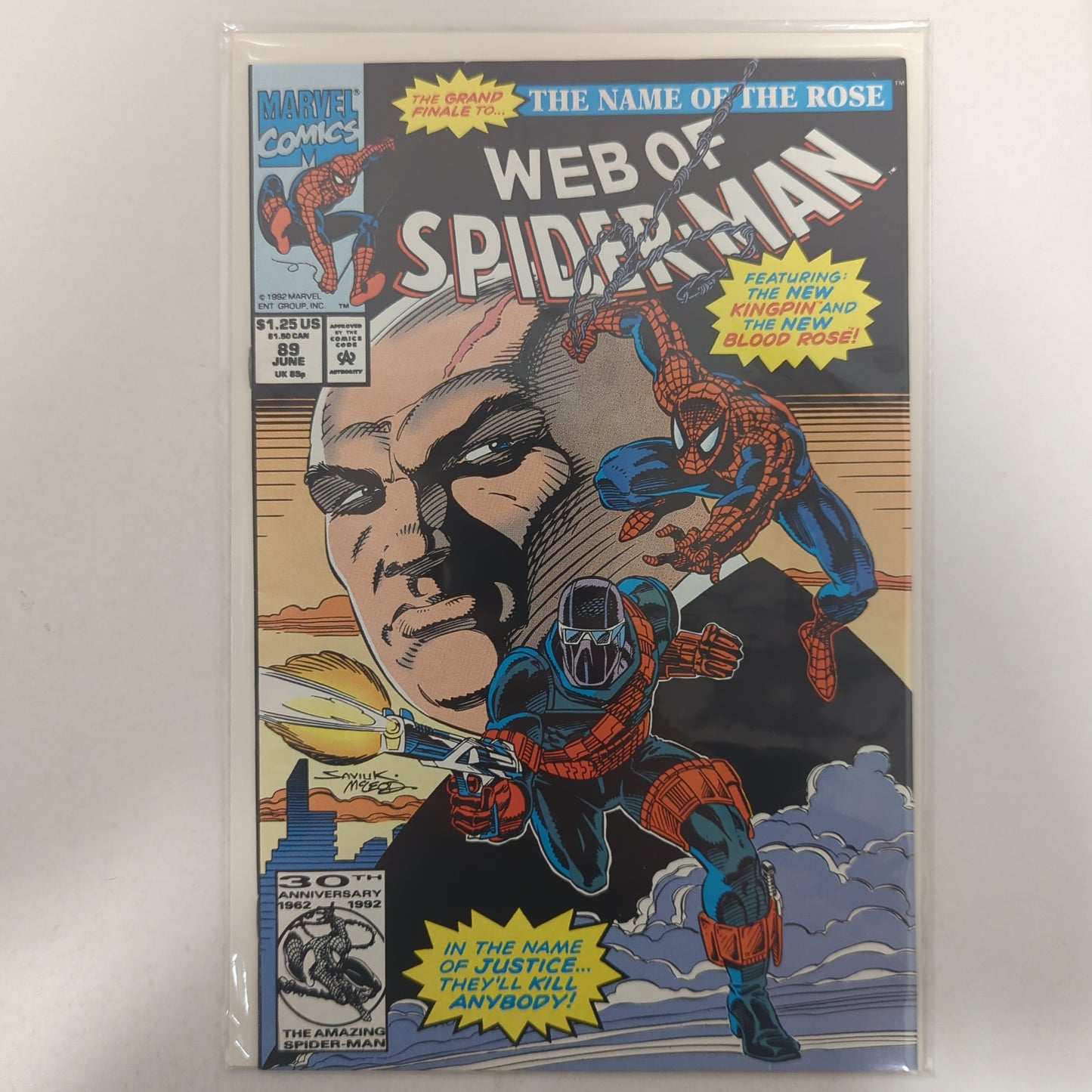 Web of Spider-Man #89 1992