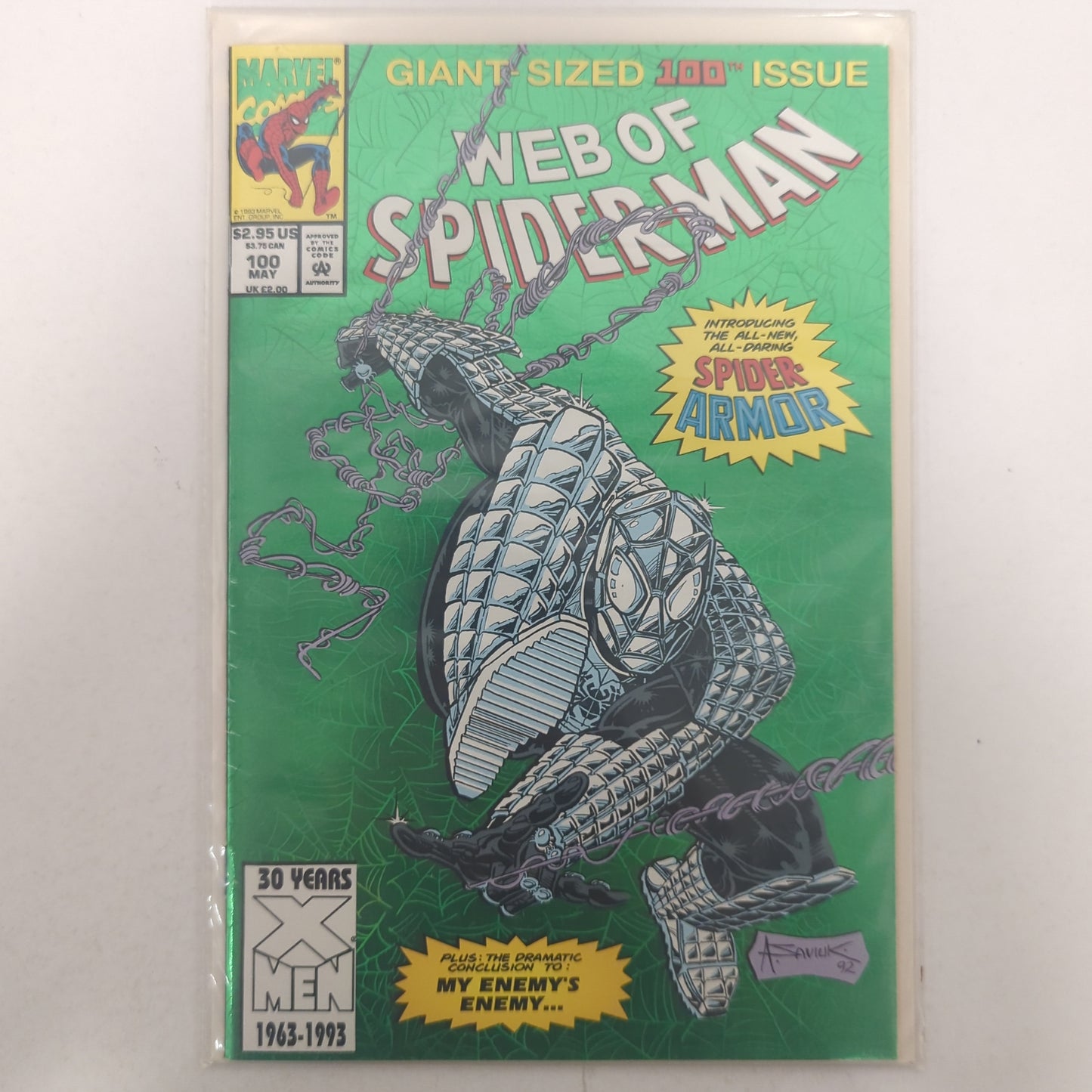 Web of Spider-Man #100 1993