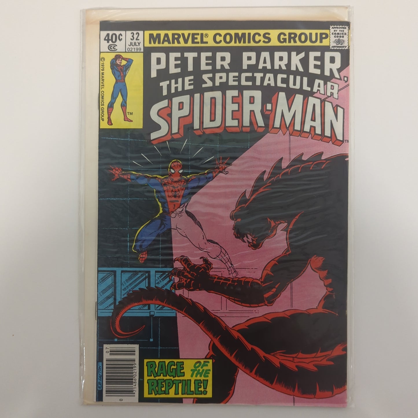 Spectacular Spider-Man #32 Newsstand