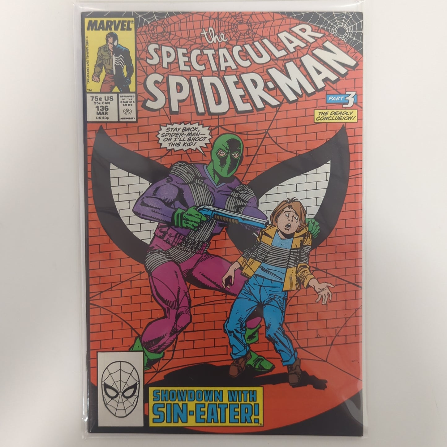Spectacular Spider-Man #136 1988