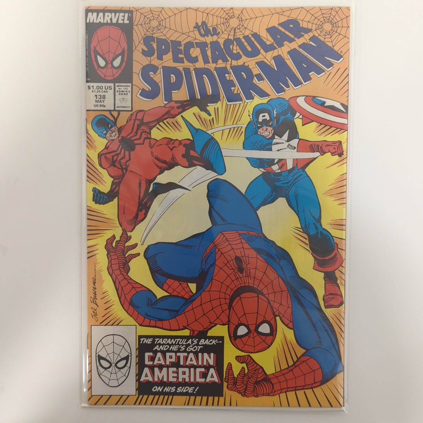 Spectacular Spider-Man #138 1988