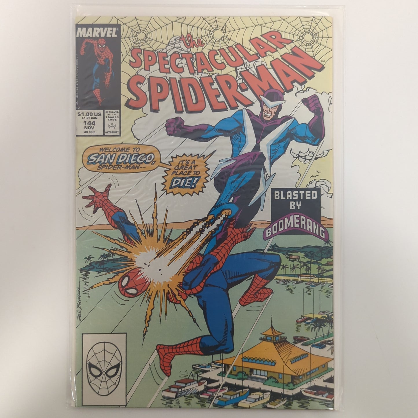 Spectacular Spider-Man #144 1988