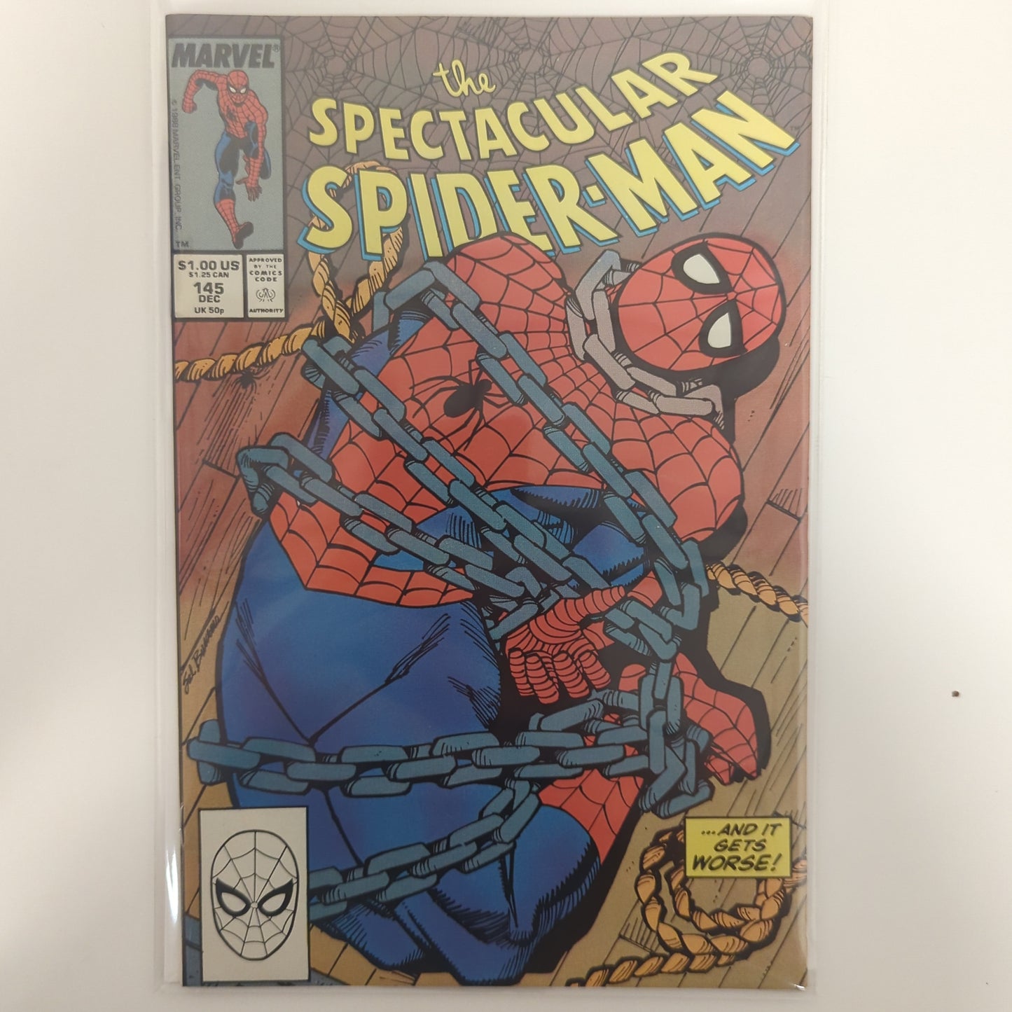 Spectacular Spider-Man #145 1988