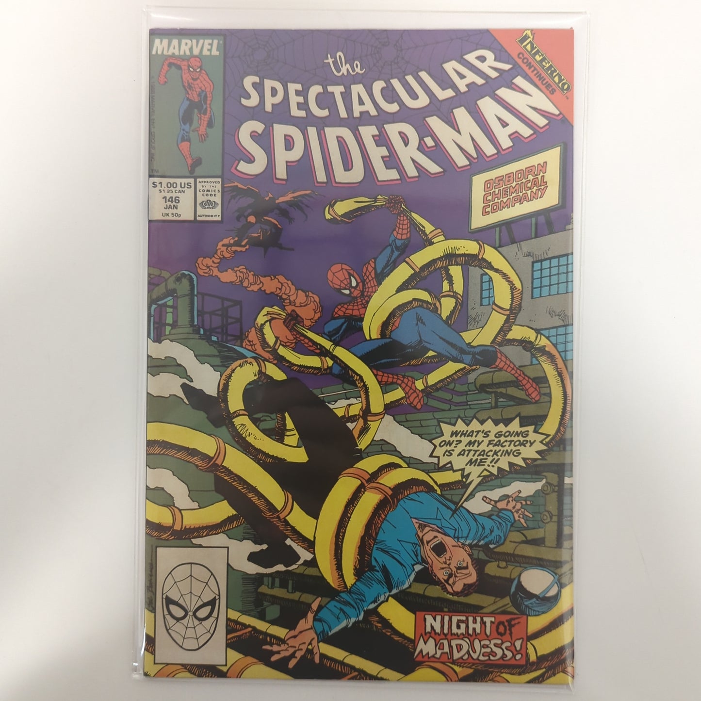 Spectacular Spider-Man #146 1989