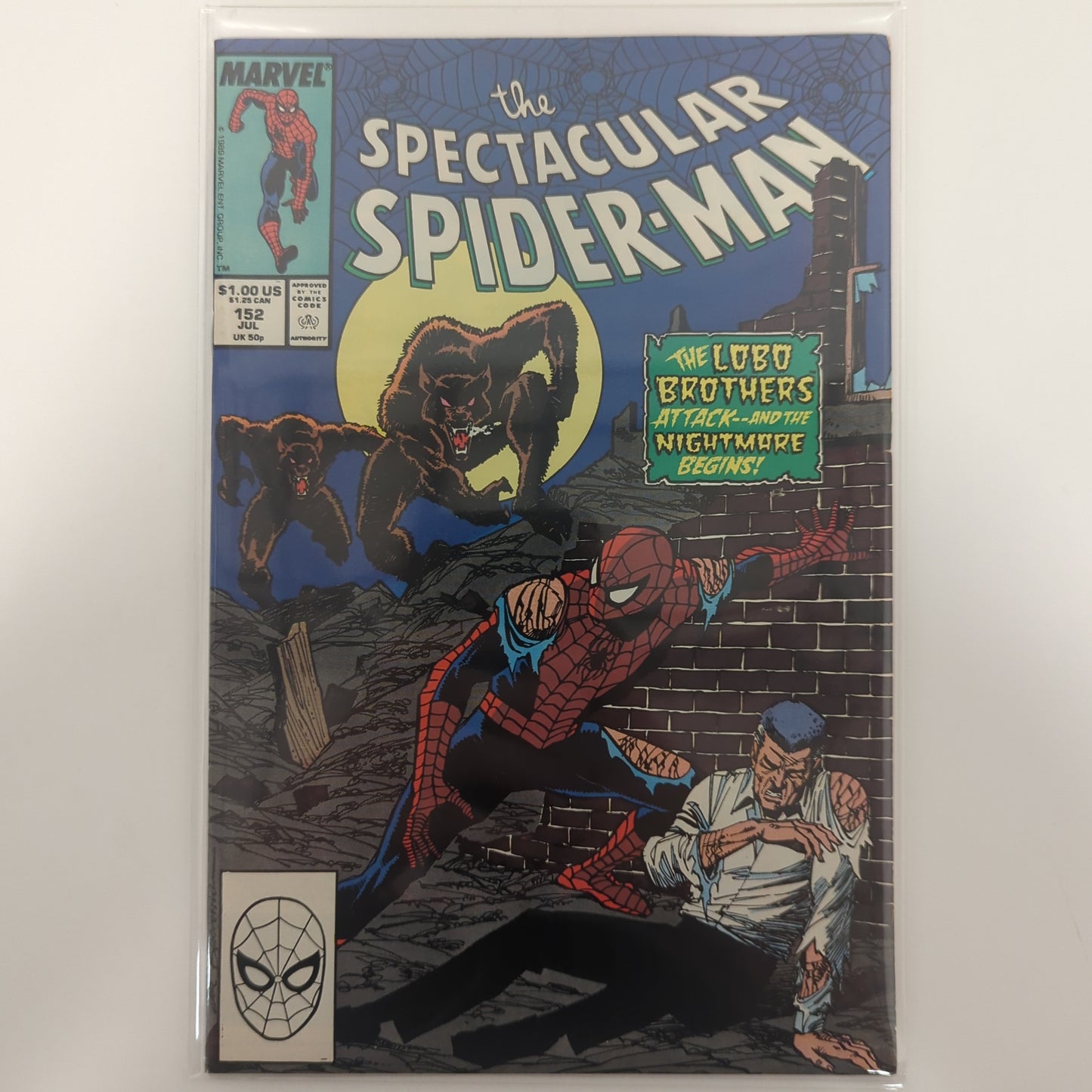 Spectacular Spider-Man #152 1989