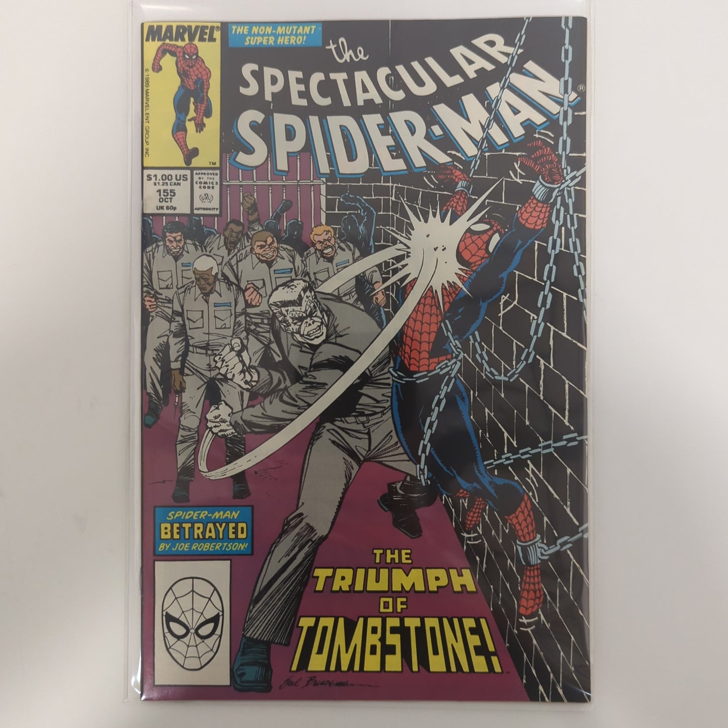 Spectacular Spider-Man #155 1989