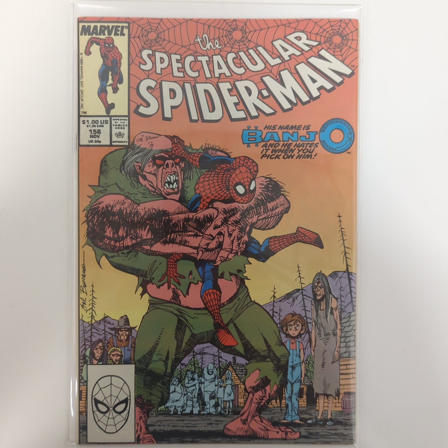Spectacular Spider-Man #156 1989