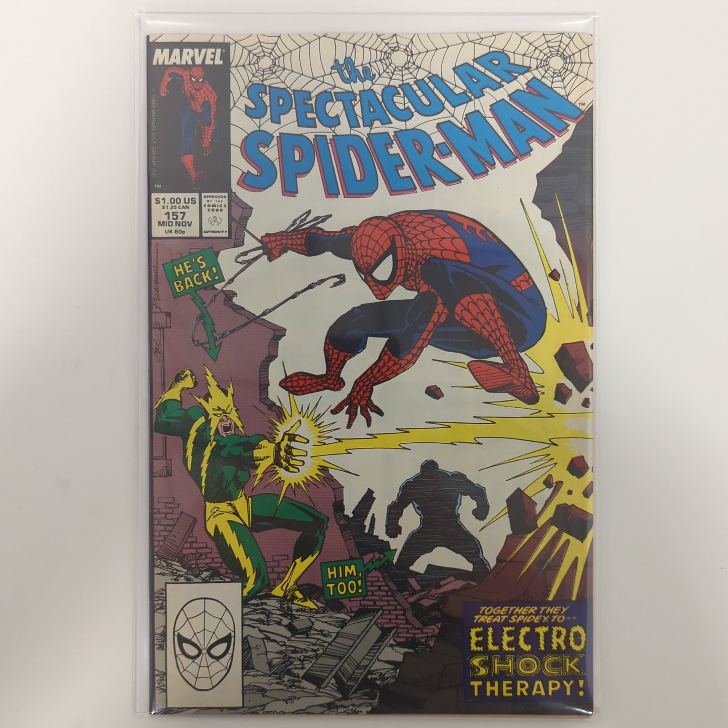 Spectacular Spider-Man #157 1989