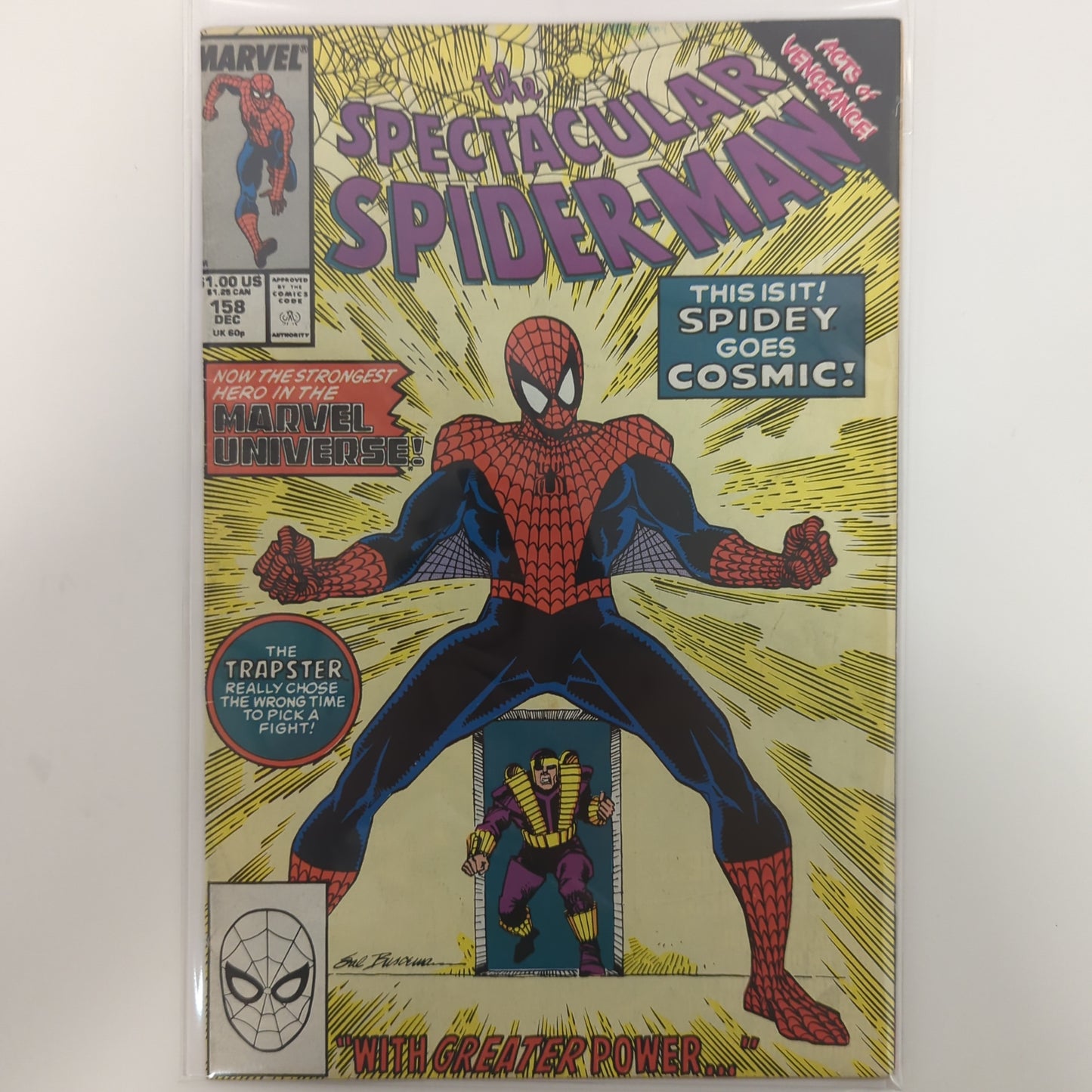 Spectacular Spider-Man #158 1989