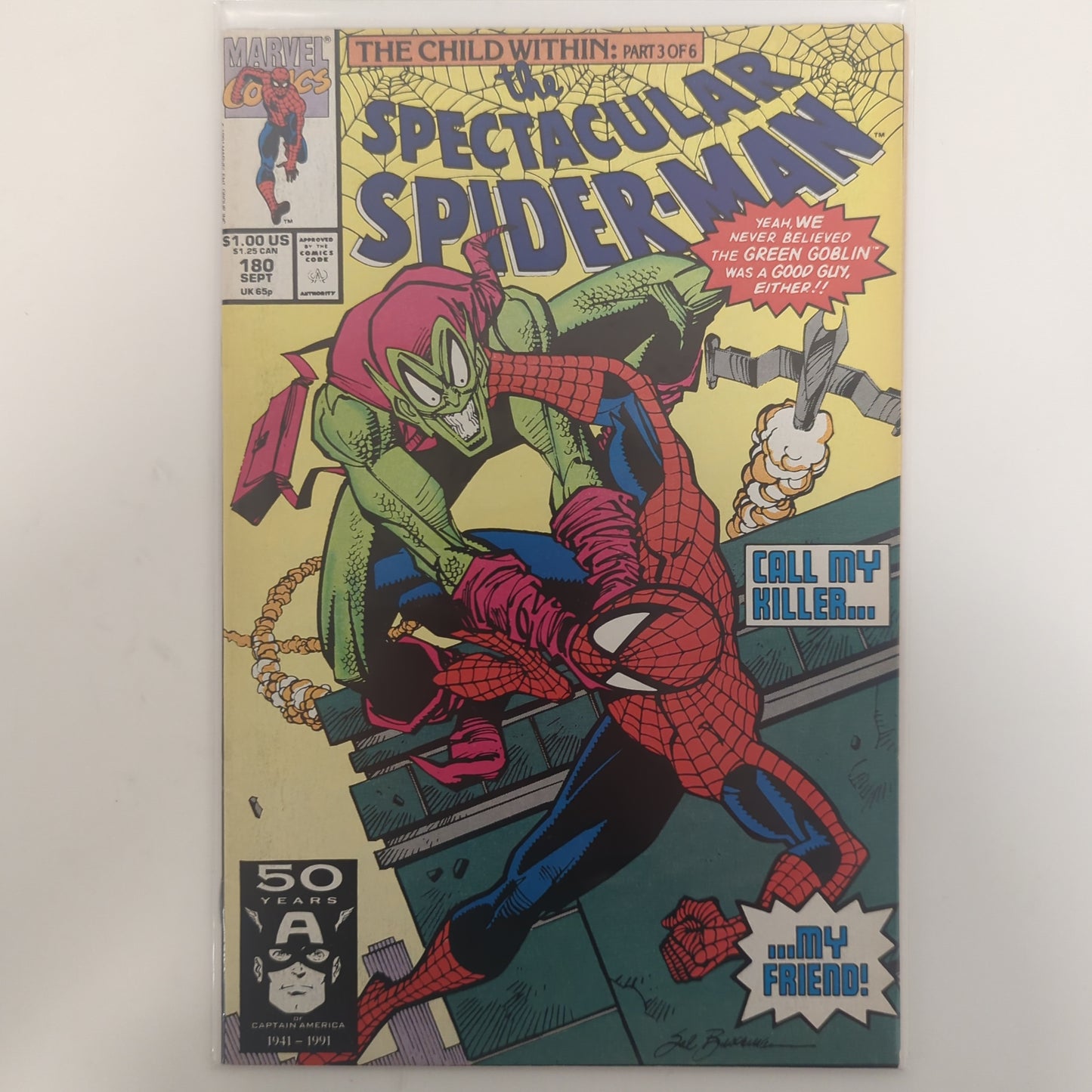 Spectacular Spider-Man #180 1991