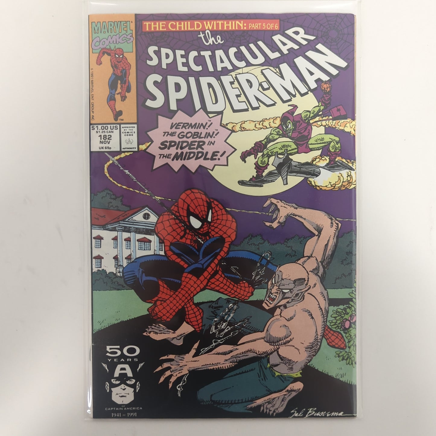 Spectacular Spider-Man #182 1991