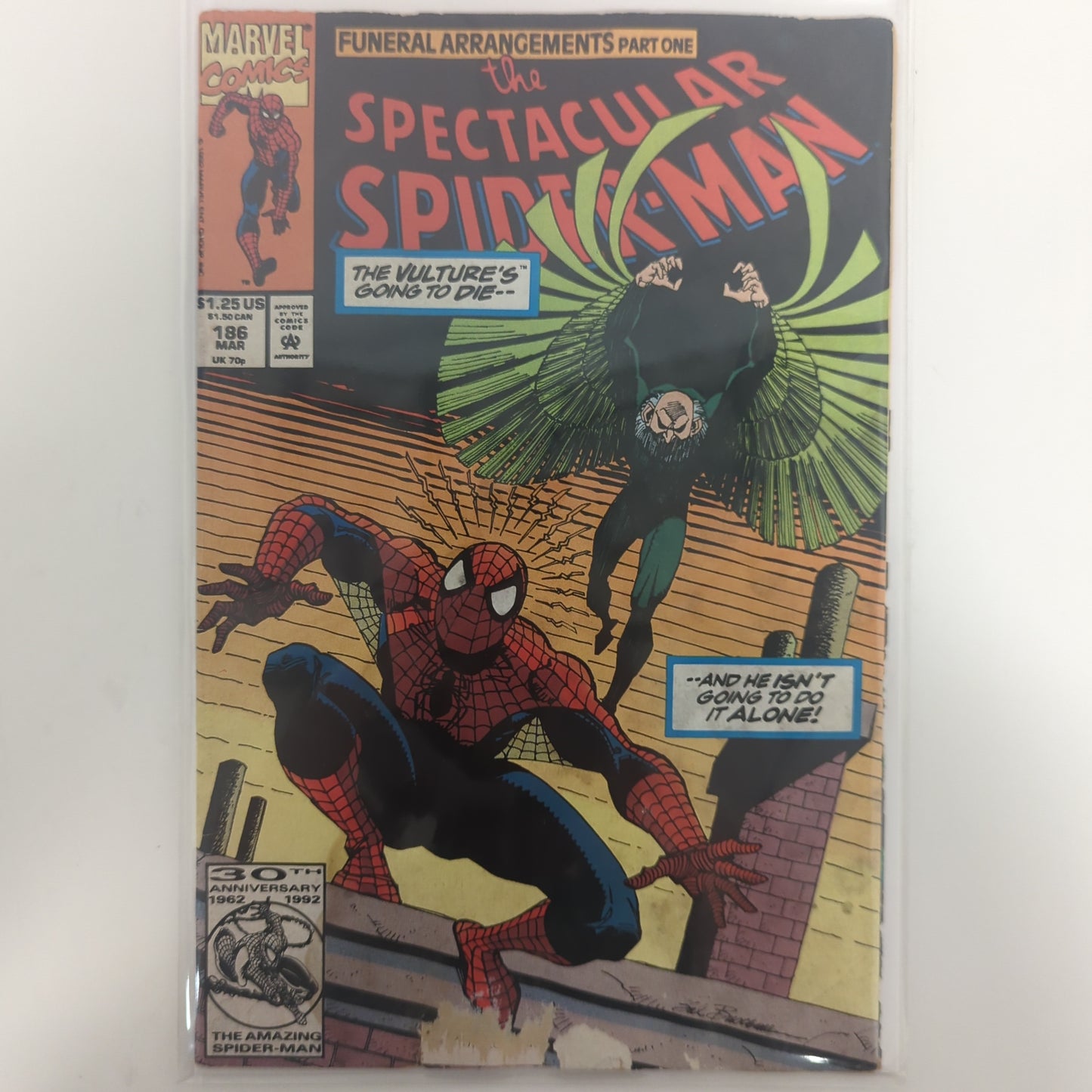 Spectacular Spider-Man #186 1992