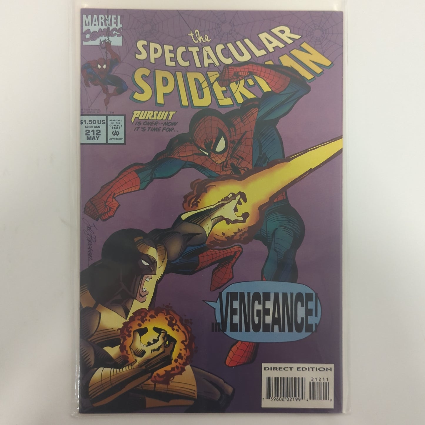 Spectacular Spider-Man #212 1994