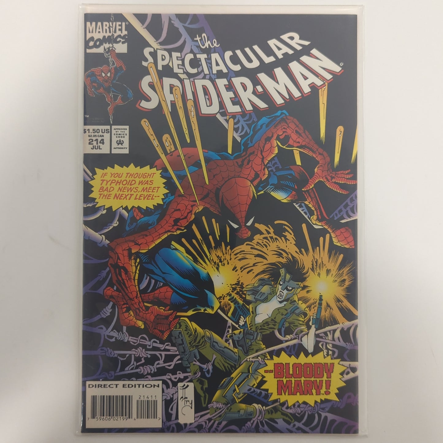 Spectacular Spider-Man #214 1994