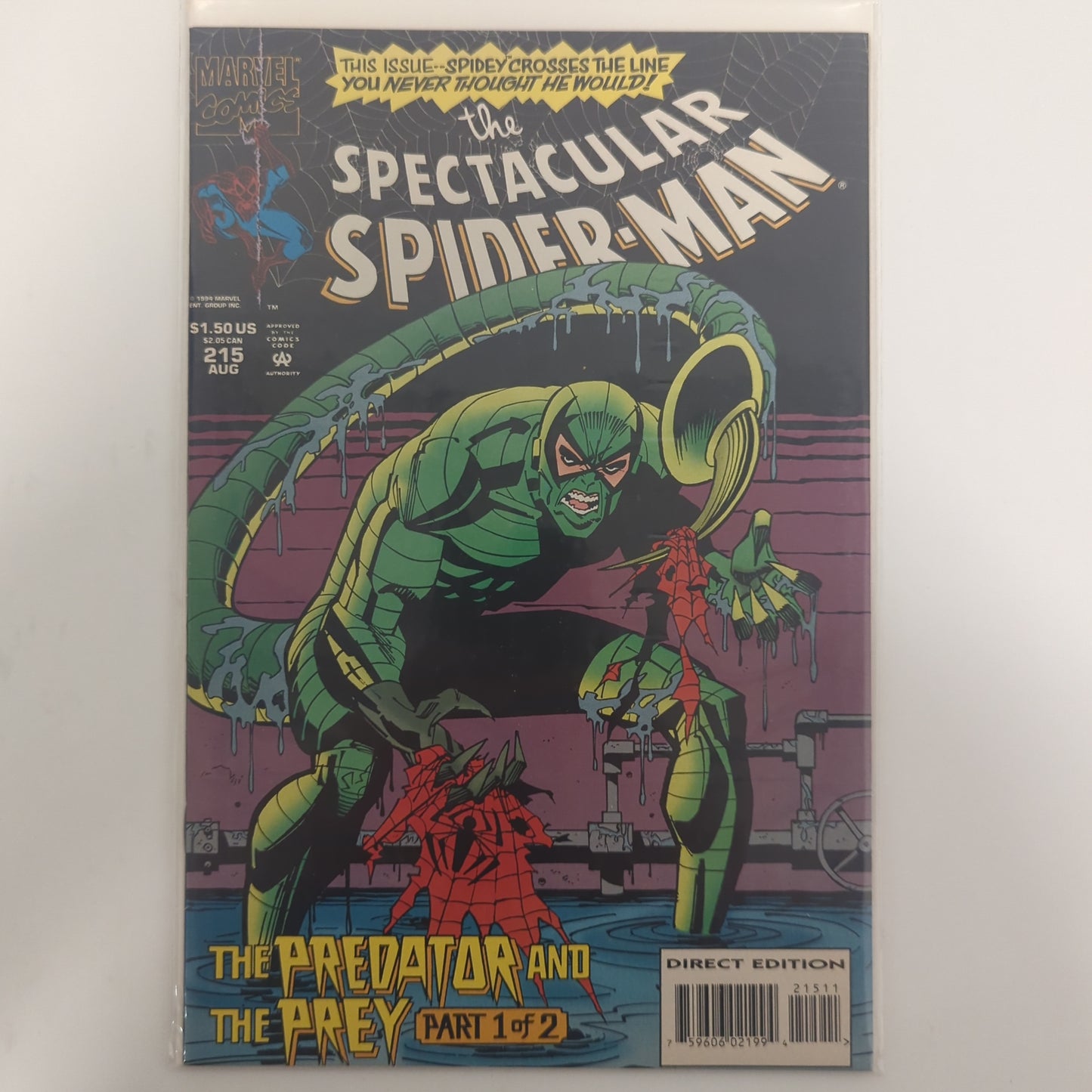 Spectacular Spider-Man #215 1994