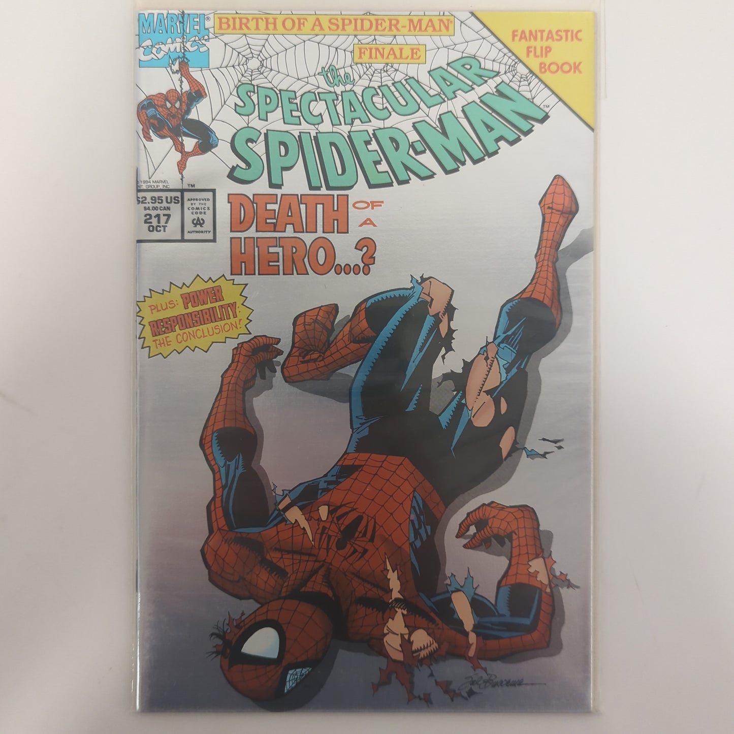 Spectacular Spider-Man #217 1994 Foil Variant