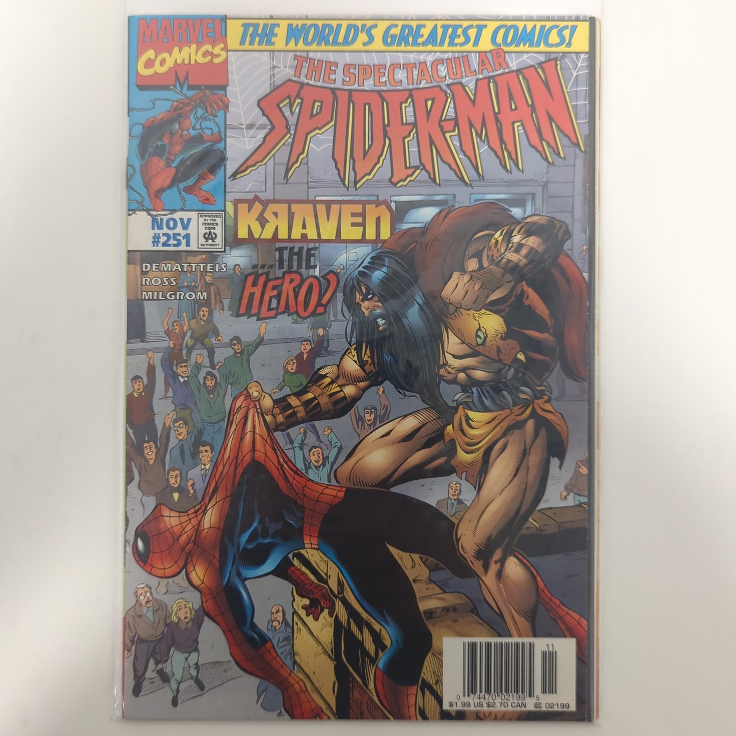 Spectacular Spider-Man #251 1997