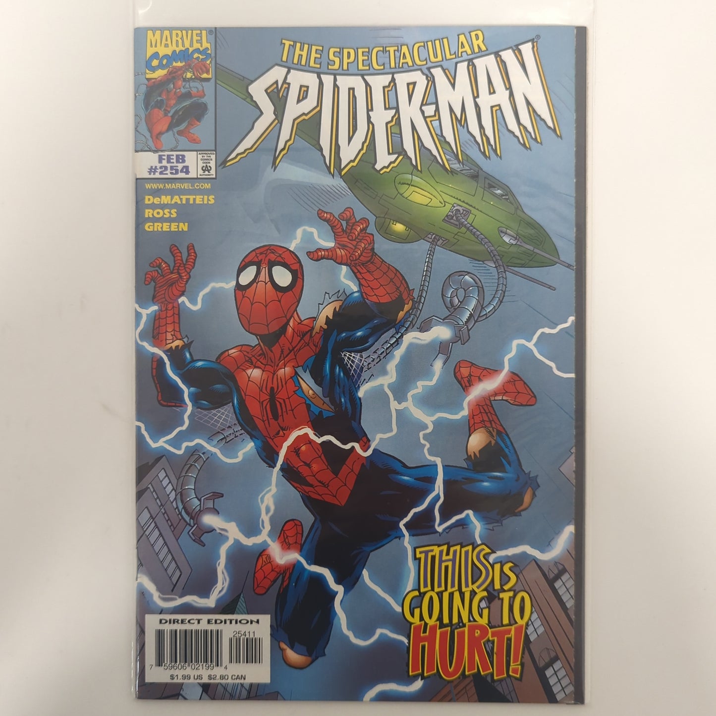 Spectacular Spider-Man #254 1998