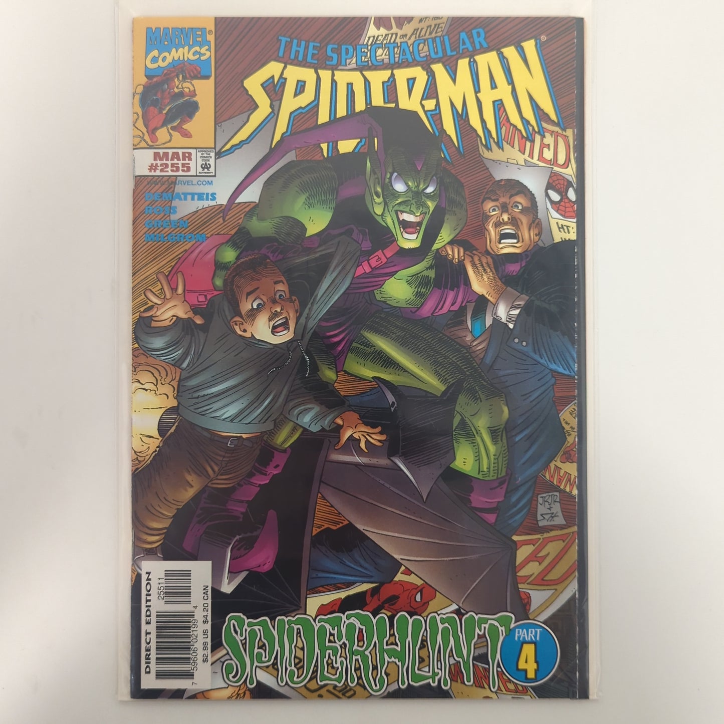 Spectacular Spider-Man #255 1998
