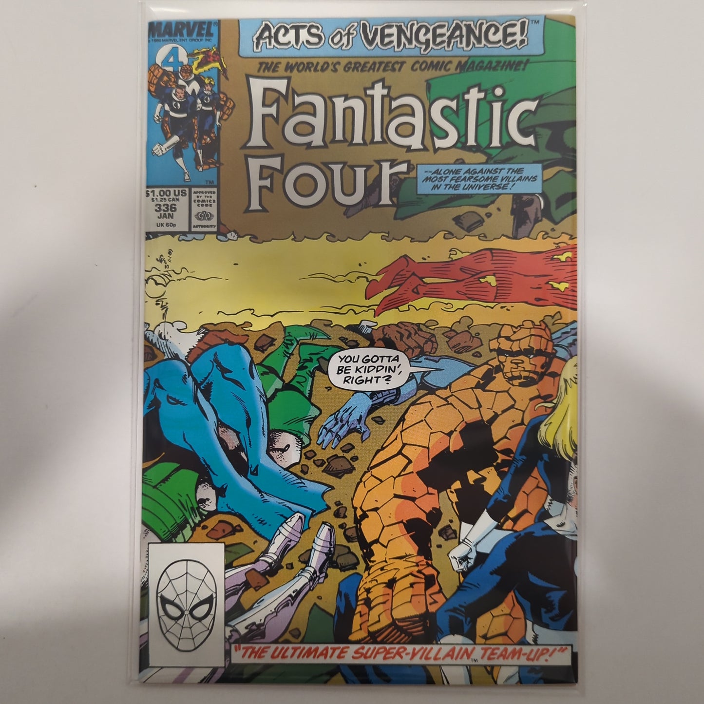 Fantastic Four #336 1990