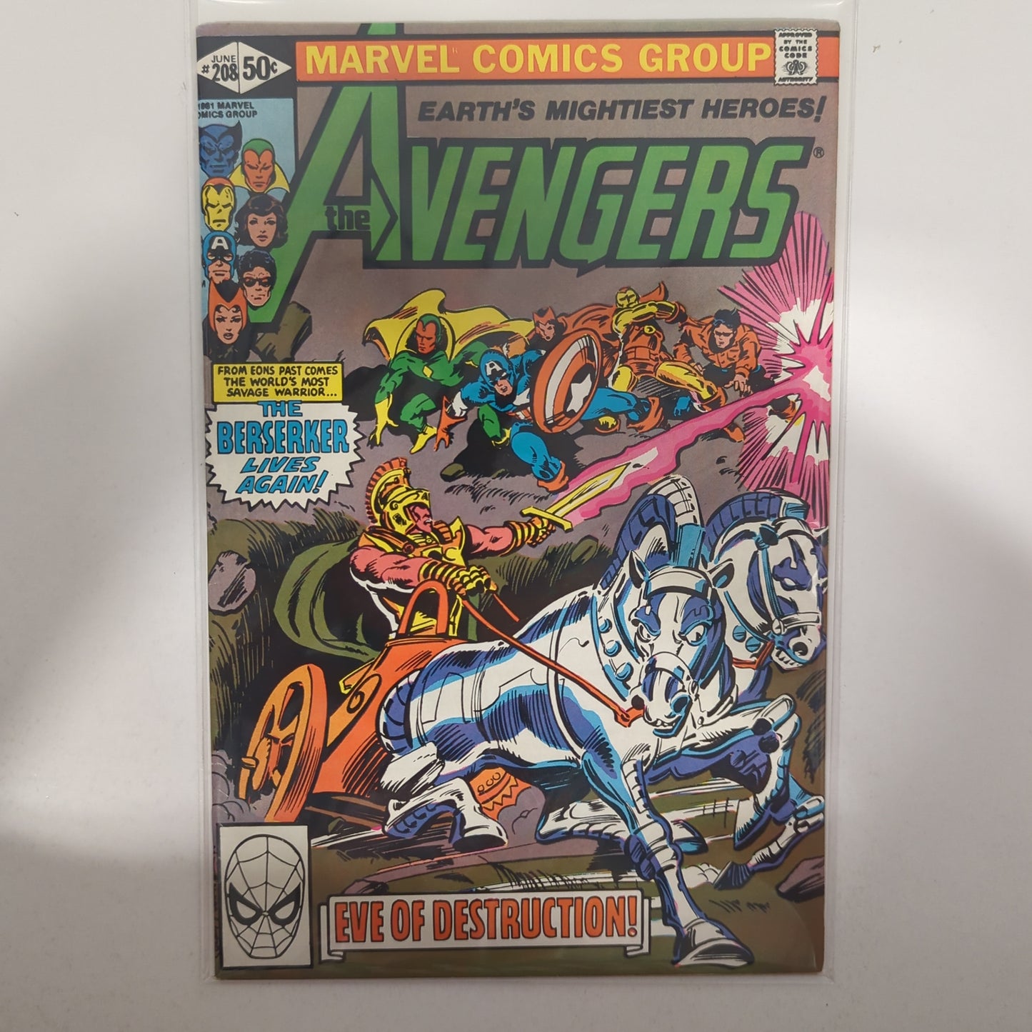 Avengers #208 1981