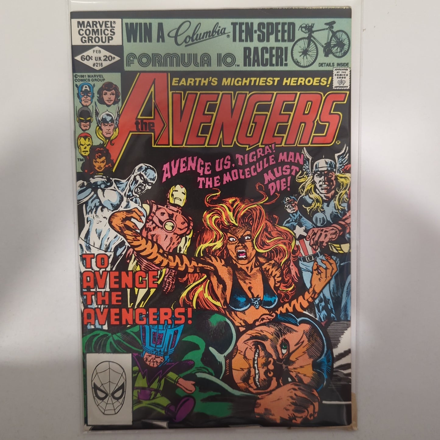 Avengers #216 1982