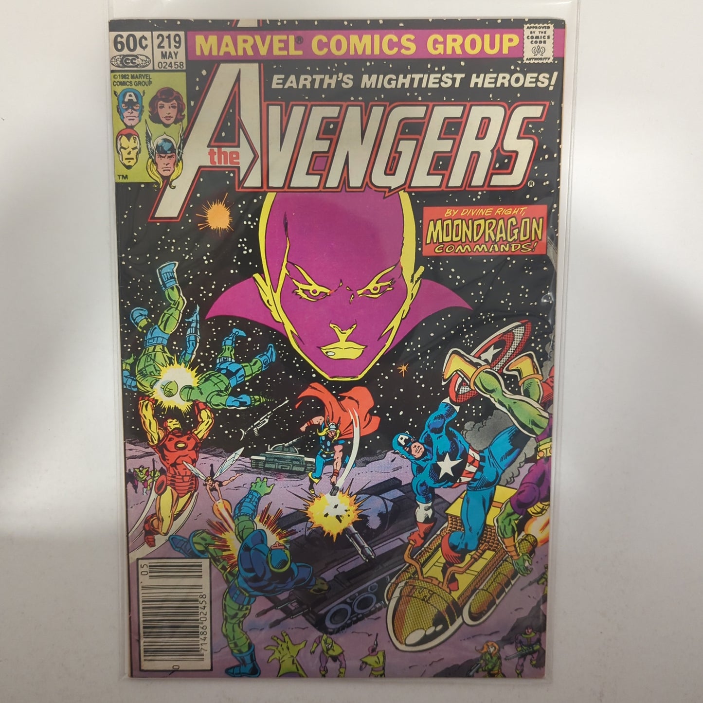 Avengers #219 1982