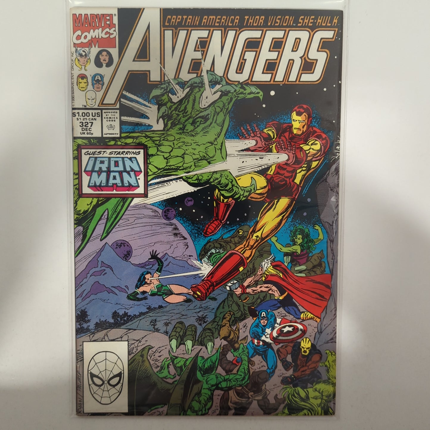 Avengers #327 1990